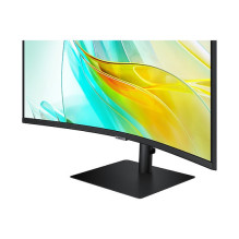 86,4 cm (34") 3440 x 1440 pikselių SAMSUNG LS34C652UEUXXE 21:9 dvigubas QHD 5 ms 100 Hz HDR DisplayPort HDMI USB ša