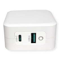 USB įkroviklis su Euro-Stecker 2 Port (A tipas QC3.0 Tipas-C PD ) 65W USB įkroviklis su Euro-Stecker 2 Port (A tipas QC3.0 Tipas-C PD ) 65W