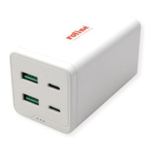 USB įkroviklis 4 Port ( 2x USB-C 2x USB-A QC3.0 ) maks. 120W USB įkroviklis 4 Port ( 2x USB-C 2x USB-A QC3.0 ) maks. 120W