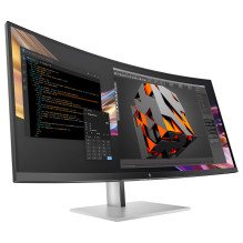 HP 738pu – Series 7 Pro – LED – Monitorius – gebogenas – 96,5 cm (38 colių) (37,52 colio ekranas) – 3840 x 1600 WQHD+
