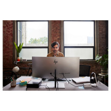 HP 738pu – Series 7 Pro – LED – Monitorius – gebogenas – 96,5 cm (38 colių) (37,52 colio ekranas) – 3840 x 1600 WQHD+