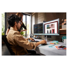 HP 738pu – Series 7 Pro – LED – Monitorius – gebogenas – 96,5 cm (38 colių) (37,52 colio ekranas) – 3840 x 1600 WQHD+