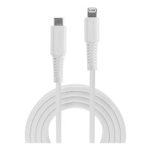 LINDY 2m USB C ir Lightning Kabel, Weiß LINDY 2m USB C ir Lightning Kabel, Weiß