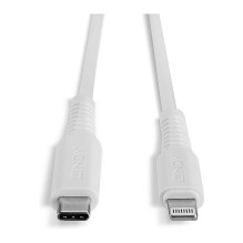 LINDY 2m USB C ir Lightning Kabel, Weiß LINDY 2m USB C ir Lightning Kabel, Weiß
