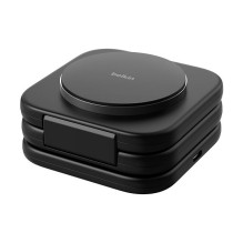 Belkin Belaidis įkroviklis su QI2 ( 3-in-1 ), 15W magnetinis pakartotinis įkrovimas su maitinimo adapteriu ( 36W ) + USB