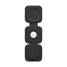 Belkin Belaidis įkroviklis su QI2 ( 3-in-1 ), 15W magnetinis pakartotinis įkrovimas su maitinimo adapteriu ( 36W ) + USB