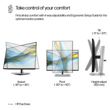 HP S5 Pro 524pn WUXGA MNTR EMEA-INTL Angliškas Loc-Euro kištukas - Plokščias ekranas (TFT / LCD) - 61 cm HP S5 Pro 524pn WUXGA MNTR EMEA-INTL Angliškas Loc-Euro kištukas - Plokščias ekranas (TFT / LCD) - 61 cm