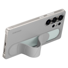Samsung Pastovus nešiojamas dėklas iš „Galaxy S25 Ultra“. Pilkas Samsung Pastovus nešiojamas dėklas iš „Galaxy S25 Ultra“. Pilkas