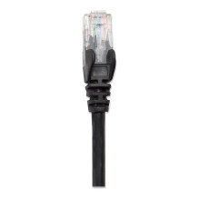 Komutacinis kabelis RJ45 U / UTP Cat5e 3.0m Apsauginė svirtis, juoda Komutacinis kabelis RJ45 U / UTP Cat5e 3.0m Apsauginė svirtis, juoda