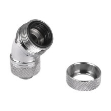 K Thermaltake Pacific G1 / 4 PETG Tube 45-Degree Compression K Thermaltake Pacific G1 / 4 PETG Tube 45-Degree Compression