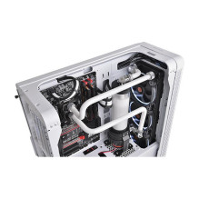 K Thermaltake Pacific C-PRO G1 4 PETG Tube 16mm OD Compression Chrome Chrome