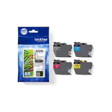 Brother LC422XLVALDR Schwarz, Cyan, Magenta, Gelb 3000Seiten 1500Seiten Brother LC422XLVALDR Schwarz, Cyan, Magenta, Gelb 3000Seiten 1500Seiten