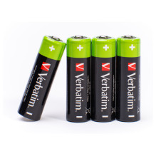 Verbatim RECHARGEABLE BATTERY AA 4 PACK / HR6