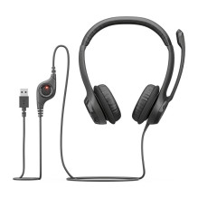 Logitech Ausinės USB H390 LGT-H390 Ausinės Head - juosta Logitech Ausinės USB H390 LGT-H390 Ausinės Head - juosta