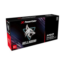 RX 9060 XT OC 16GB PowerColor Hellhound Radeon Grafikos kortelė GDDR6 RX 9060 XT OC 16GB PowerColor Hellhound Radeon Grafikos kortelė GDDR6