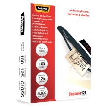 Fellowes Laminierfolie Capture 75x105 125Mikron glänzend 125 Fellowes Laminierfolie Capture 75x105 125Mikron glänzend 125