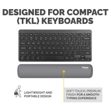 Fellowes Tastatur-Handgelenkauflage Breyta 6x32cm grau