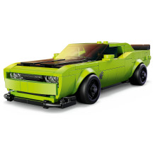 LEGO Greitis Champions Dodge Challenger SRT Hellcat Sportwagen 77237