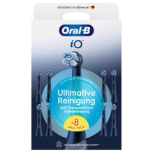 Oral-B Oral-B iO Ultimative Reinigung 8er (schwarz, berlegene Plaque-Entfernung)