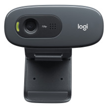 Logitech C270 HD WEBCAM, 3 MP, 1280 x 720p, USB 2.0, juoda Logitech C270 HD WEBCAM, 3 MP, 1280 x 720p, USB 2.0, juoda