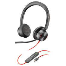 HP Poly „Blackwire 8225“ stereofoninės ausinės, dedamos į ausis HP Poly „Blackwire 8225“ stereofoninės ausinės, dedamos į ausis