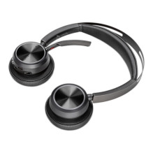 HP Poly „Voyager Focus 2“ USB-C ausinės su įkrovimo stotele + USB-C / -A adapteriu HP Poly „Voyager Focus 2“ USB-C ausinės su įkrovimo stotele + USB-C / -A adapteriu