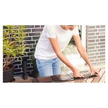tesa Alu-Lamellentür 0.95m x 2.20m anthrazit tesa Alu-Lamellentür 0.95m x 2.20m anthrazit
