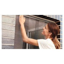 tesa Alu-Lamellentür 0.95m x 2.20m anthrazit tesa Alu-Lamellentür 0.95m x 2.20m anthrazit