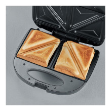 SA 2969 Sandwich-Toaster, ca. 600 W, schwarz / edelstahl SA 2969 Sandwich-Toaster, ca. 600 W, schwarz / edelstahl