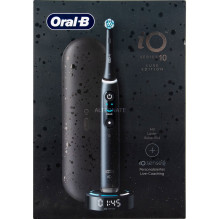 Dantų šepetėlis Oral-B iO Series 10 Black Onyx Luxe Edition Black Onyx Dantų šepetėlis Oral-B iO Series 10 Black Onyx Luxe Edition Black Onyx