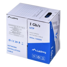 Network Cable - Lanberg 1 Gb/s 305 M Blue