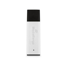 STICK MediaRange USB-Stick USB 3.0 high performance 64GB alu