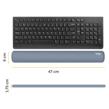 Fellowes Tastatur-Handgelenkauflage Breyta 6x47cm blau Fellowes Tastatur-Handgelenkauflage Breyta 6x47cm blau