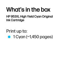 HP 953 XL Blue F6U16AE Instant Rašalo kasetė