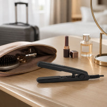 Esperanza EBP008 hair styling tool Straightening iron Warm Black 22 W Esperanza EBP008 hair styling tool Straightening iron Warm Black 22 W
