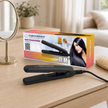Esperanza EBP008 hair styling tool Straightening iron Warm Black 22 W Esperanza EBP008 hair styling tool Straightening iron Warm Black 22 W