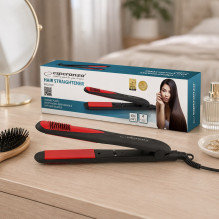 Esperanza EBP004 hair styling tool Straightening iron Black,Red 35 W Esperanza EBP004 hair styling tool Straightening iron Black,Red 35 W