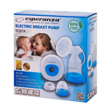 Esperanza ECM001B krūties pompa 1550 ml elektroninė Esperanza ECM001B krūties pompa 1550 ml elektroninė