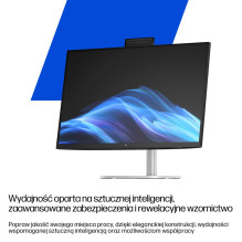HP Elite Studio 8 AIO G1i Ultra 5 235 27"QHD Palieskite 350nits IPS AG 16GB DDR5 SSD512 Intel Grafika Cam5MP W11Pro