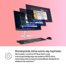 HP Elite Studio DDR5 AiO G1i Ultra 7 265 23.8"FHD 250nits IPS LBL AG 16GB SSD1TB Intel Grafika Cam5MP W11Pro 3Y Vie