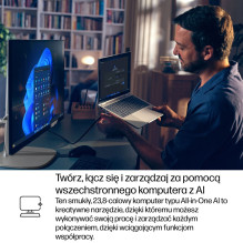 HP Elite Studio DDR5 AiO G1i Ultra 7 265 23.8"FHD 250nits IPS LBL AG 16GB SSD1TB Intel Grafika Cam5MP W11Pro 3Y Vie