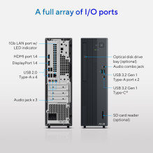 ASUS ExpertCenter P500 SFF P500SV-05210H009X Intel Core 5 210H 16 GB DDR5-SDRAM 512 GB SSD Windows 11 Pro asmeninis komp
