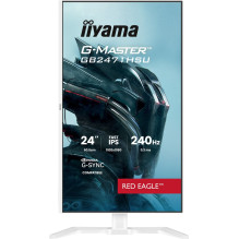 iiyama G-MASTER GB2471HSU-W1 kompiuterio monitorius 60,5 cm (23,8 colio) 1920 x 1080 pikselių „Full HD“ LED balta