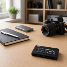 Esperanza EA119 kortelių skaitytuvas, juodas, USB 2.0 Esperanza EA119 kortelių skaitytuvas, juodas, USB 2.0