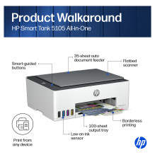 HP Smart Tank 5105 daugiafunkcis spausdintuvas