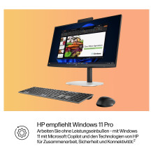 HP Pro Studio 4 AiO Intel Core Ultra 5 235T 60.45cm 23.8inch FHD 16GB 512GB / SSD W11P 1J Gar (DE) HP Pro Studio 4 AiO Intel Core Ultra 5 235T 60.45cm 23.8inch FHD 16GB 512GB / SSD W11P 1J Gar (DE)