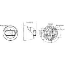 4in1 camera Hikvision DS-2CE72KF3TP-DLS(180°)