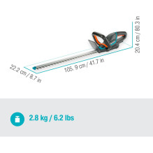 Gardena Cordless Hedge Trimmer ComfortCut 60 18V-P4A 18VP4A (no battery) 14731-55 1473155 Gardena Cordless Hedge Trimmer ComfortCut 60 18V-P4A 18VP4A (no battery) 14731-55 1473155