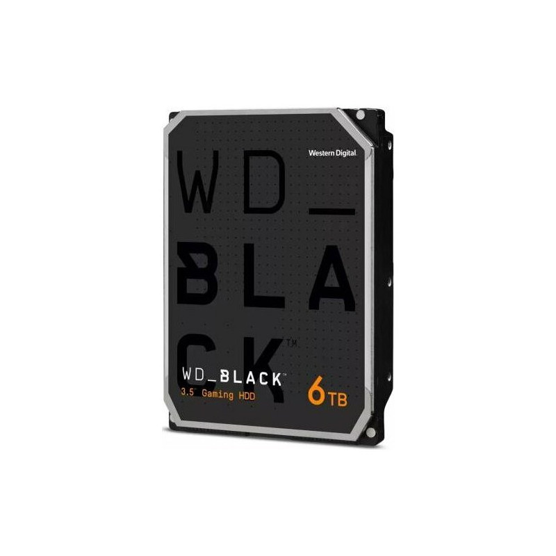 Western Digital WD6004FZBX Black kietasis diskas, 6TB, 3.5", SATA3, 64MB, 7200RPM, 164 MB / s