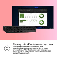 Stacionarus Kompiuteris - HP ProDesk 4 Mini G1i Ultra 5 16GB DDR5 512GB SSD W11Pro Stacionarus Kompiuteris - HP ProDesk 4 Mini G1i Ultra 5 16GB DDR5 512GB SSD W11Pro